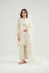 3 Piece Printed Lawn Printed Suit (CP0412)