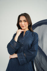 3 Piece Lawn Embroidered Suit (CS0474)