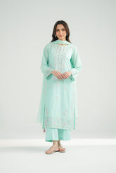 3 Piece Lawn Embroidered Suit (CS0473)