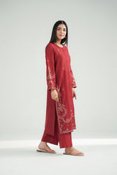 2 Piece Lawn Embroidered Suit (CS0489)