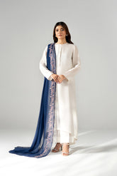 1 Piece Chiffon Embroidered Dupatta (FD0130)