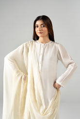 1 Piece Chiffon Embroidered Dupatta (FD0131)