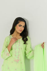 3 Piece Lawn Embroidered Suit (BA0158)