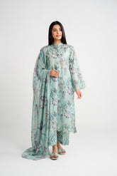 3 Piece Printed Lawn Printed Suit (CP0452)