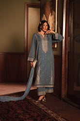3 Piece Lawn Karandi Embroidered (CS0273)