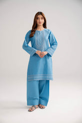 2 Piece Lawn Embroidered Suit (CP0436)
