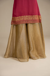 1 Piece Tissue Zari Solid Bottoms (FA0008)