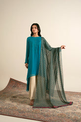 1 Piece Chiffon Embroidered (FD0017)