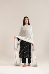 1 Piece Chiffon Embroidered Dupatta (FD0021)