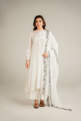 1 Piece Chiffon Embroidered Dupatta (FD0027)