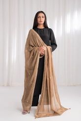 1 Piece Khaddi Net Embroidered Dupatta (FD0028)