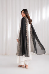 1 Piece Chiffon Embroidered Dupatta (FD0036)