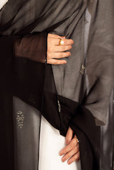 1 Piece Chiffon Embroidered Dupattas/Stoles (FD0037)