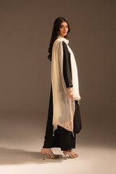 1 Piece Chiffon Embroidered Dupattas/Stoles (FD0046)