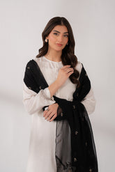 1 Piece Chiffon Embroidered Dupattas/Stoles (FD0050)