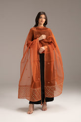 1 Piece Organza Embroidered (FD0052)