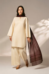 1 Piece Chiffon Embroidered (FD0062)