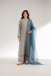 1 Piece Printed Organza Printed Dupattas/Stoles (FD0066)