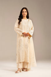 1 Piece Chiffon Embroidered Dupattas/Stoles (FD0069)