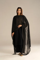 1 Piece Chiffon Embroidered Dupattas/Stoles (FD0077)