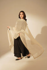 1 Piece Chiffon Embroidered Dupattas/Stoles (FD0080)