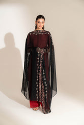 1 Piece Chiffon Embroidered Dupatta (FD0106)