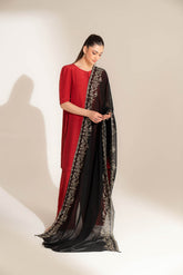 1 Piece Chiffon Embroidered Dupatta (FD0107)