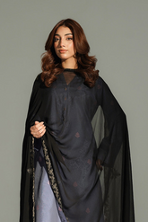 1 Piece Chiffon Embroidered Dupatta (FD0110)