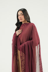 1 Piece Chiffon Embroidered Dupatta (FD0145)