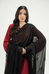 1 Piece Chiffon Embroidered Dupatta (FD0152)