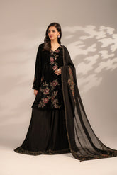 1 Piece Khadi Net Embroidered (FH0013)