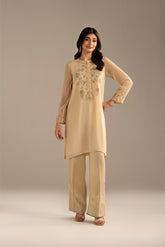1 Piece Chiffon Embroidered (FL0099)
