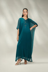 1 Piece Chiffon Embroidered Shirt (FL0241)
