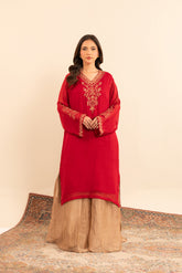 1 Piece Chiffon Embroidered (FS0026)