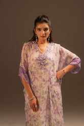 1 Piece Chiffon Embroidered Shirt (FS0050)