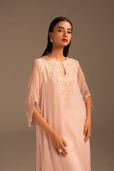 1 Piece Chiffon Embroidered Shirts (FS0066)