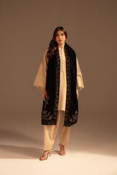 1 Piece Velvet Embroidered Suit (FT0002)