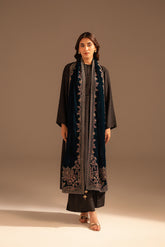 1 Piece Velvet Embroidered Suit (FT0004)