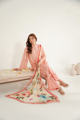 3 Piece Lawn Printed Unstitched Suit (UC0098)