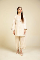 2 Piece Cotton Embroidered Suit (HB1172)