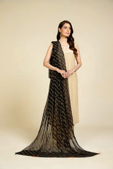 1 Piece Chiffon Printed & Tasselling Dupatta (BB9903)