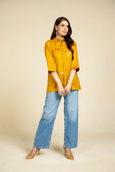 1 Piece Lawn Solid Shirt (BZ0077)