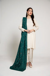 1 Piece Lawn Karandi Shawl (BB9971)
