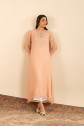 1 Piece Chiffon Embroidered Shirt (FS0015)