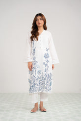 3 Piece Cotton Rip Stop Embroidered Suit (CS0423)