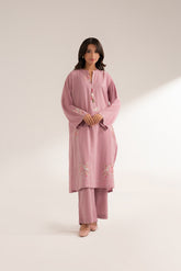 2 Piece Lawn Karandi Embroidered Suit (CS0305)