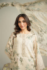 3 Piece Lawn Printed Unstitched Suit (UC0095)