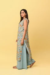 2 Piece Unstitched Printed Lawn  Suit (UC0026)