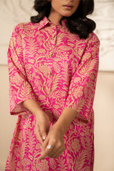 2 Piece Unstitched  Lawn Printed Suit (UC0048)