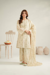 3 Piece Printed Lawn Printed Unstitched Suit (UC0111)